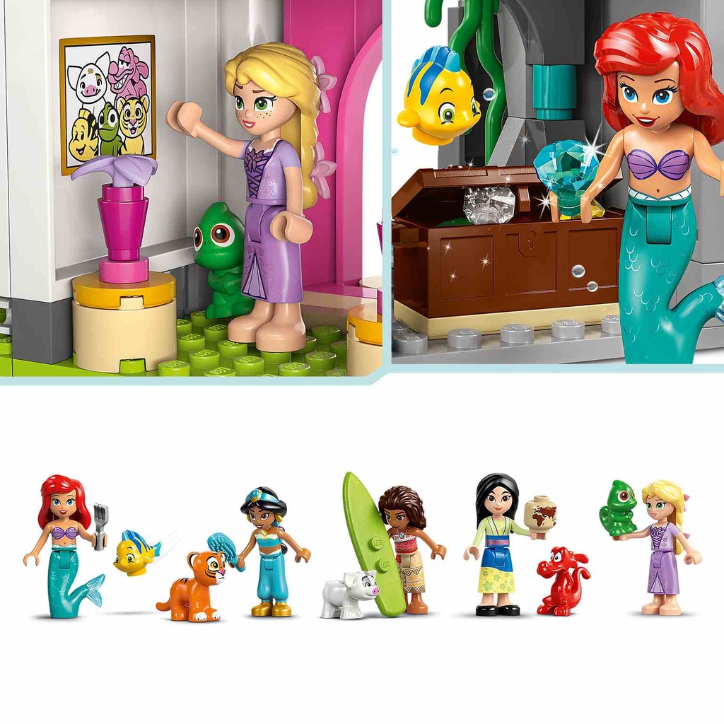 LEGO Disney | Castillo de las Princesas y Mascotas Reales - 43267