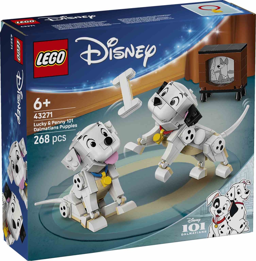 LEGO Disney | Lucky y Penny: Cachorros de 101 Dálmatas - 43271