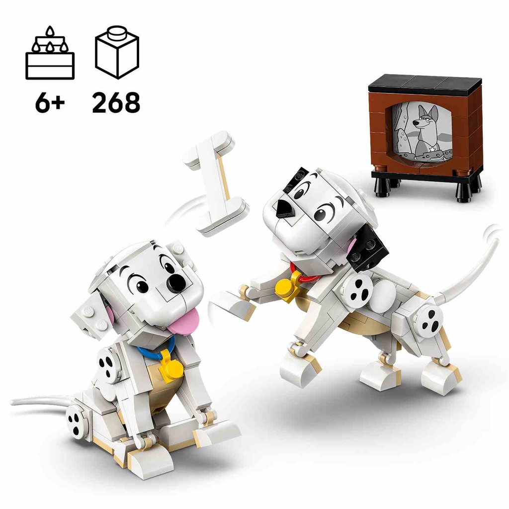 LEGO Disney | Lucky y Penny: Cachorros de 101 Dálmatas - 43271