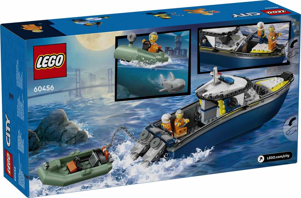 LEGO CITY | Persecución en Barco de Policía - 60456