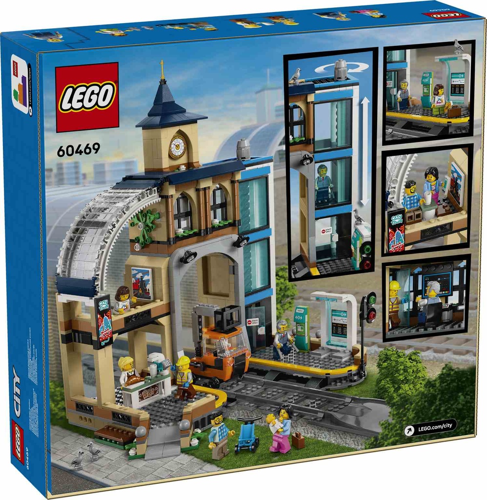 LEGO CITY | Estación Central de Ferrocarril - 60469