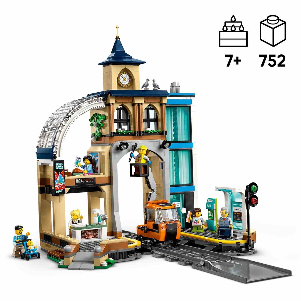 LEGO CITY | Estación Central de Ferrocarril - 60469