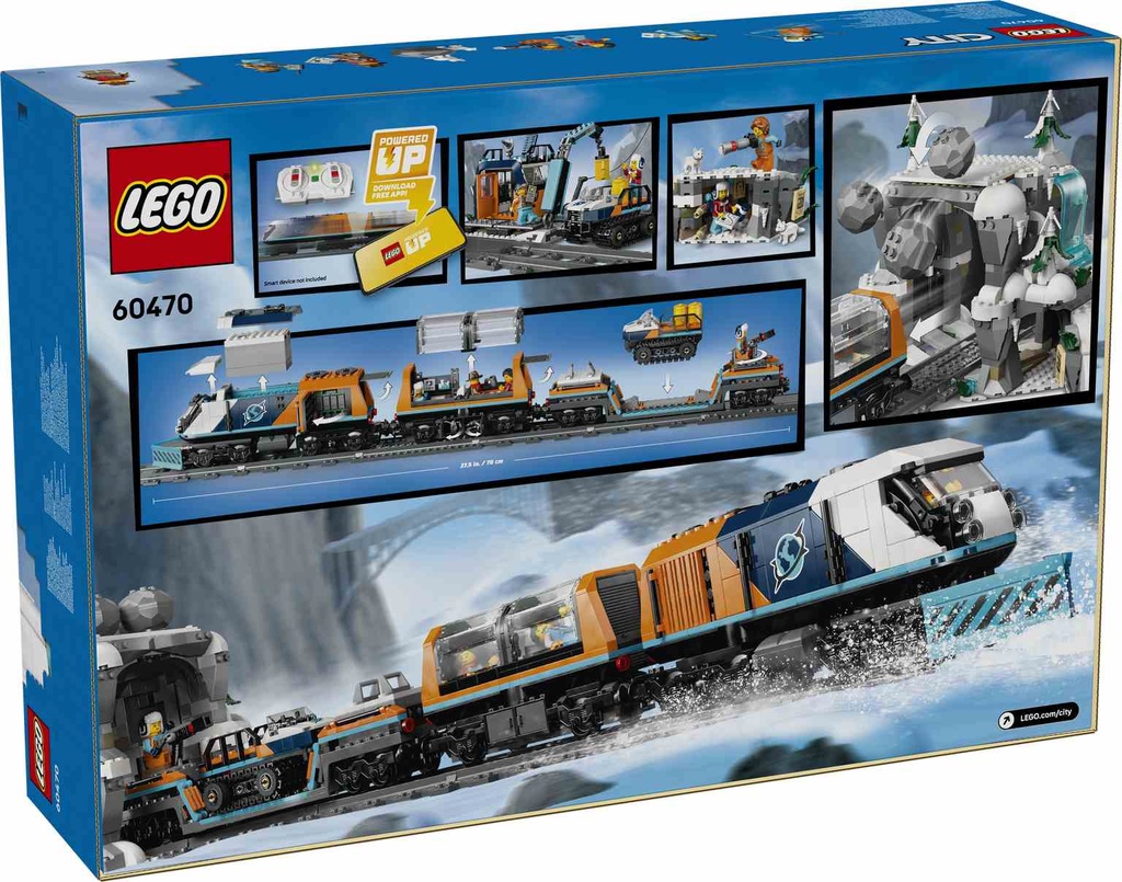 LEGO CITY | Tren Expreso Polar Ártico de los Exploradores - 60470