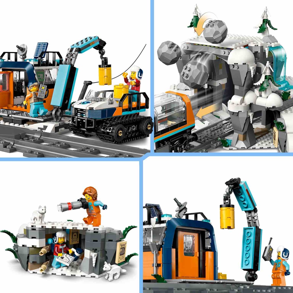 LEGO CITY | Tren Expreso Polar Ártico de los Exploradores - 60470