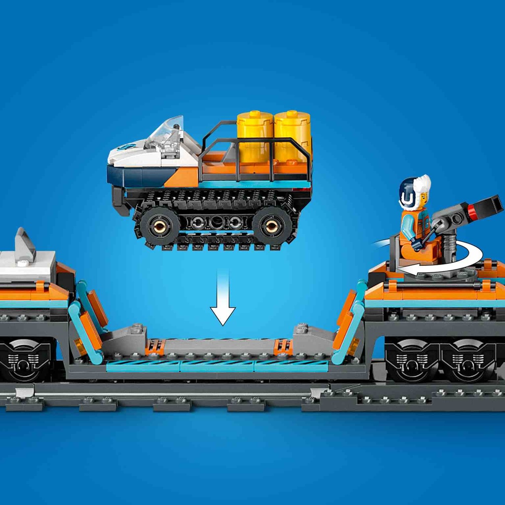 LEGO CITY | Tren Expreso Polar Ártico de los Exploradores - 60470
