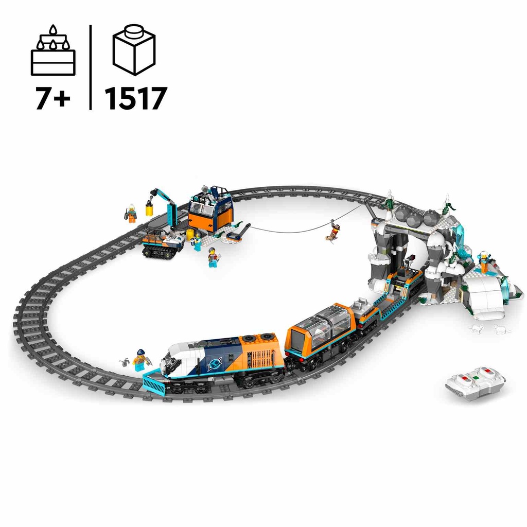 LEGO CITY | Tren Expreso Polar Ártico de los Exploradores - 60470