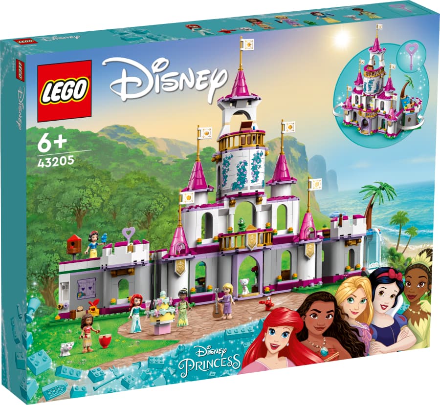 Lego Disney Princess Gran Castillo de Aventuras 43205