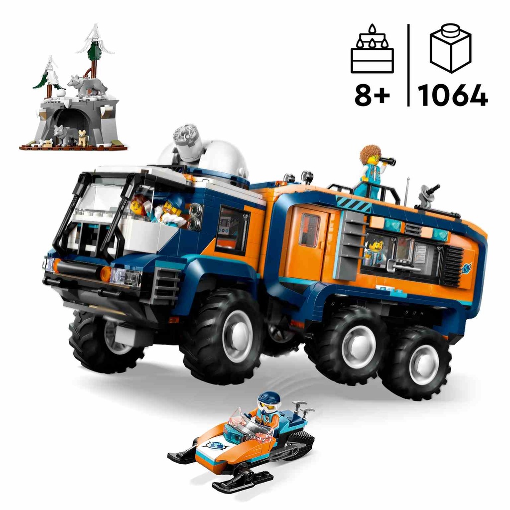 LEGO CITY | Laboratorio Científico Móvil de los Exploradores Árticos - 60471