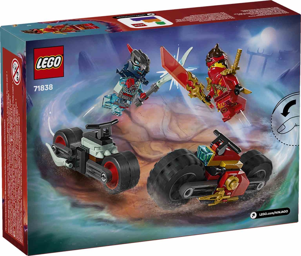 LEGO Ninjago | Carrera Relámpago en Moto de Kai - 71838