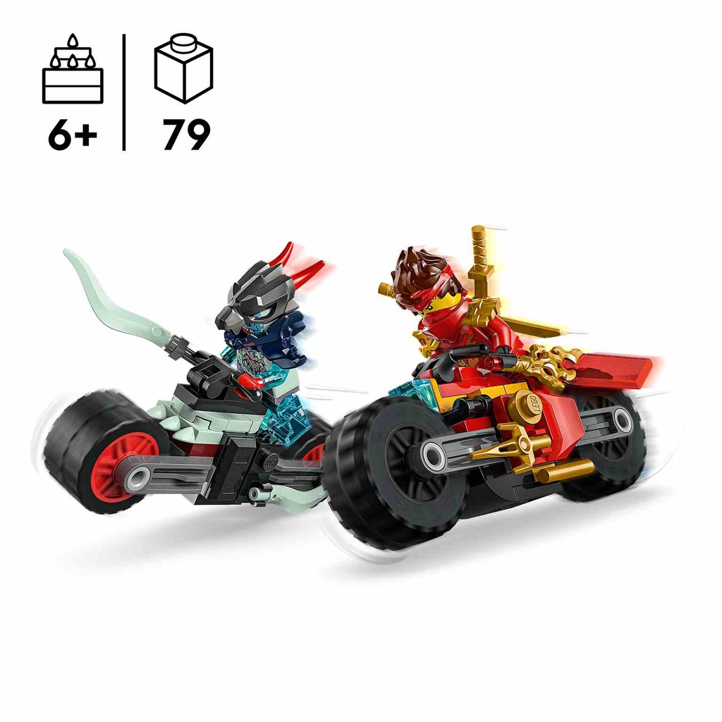 LEGO Ninjago | Carrera Relámpago en Moto de Kai - 71838