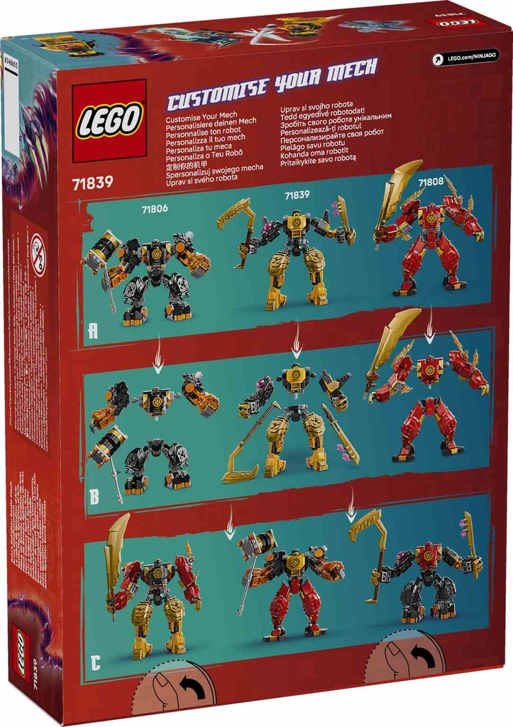 LEGO Ninjago | Meca de Batalla Spinjitzu de Arin- 71839