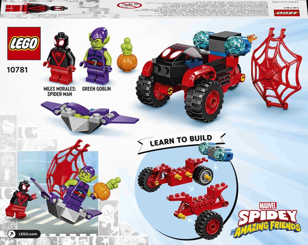 Lego Marvel Spider Man Miles Morales Tecnotrike 10781