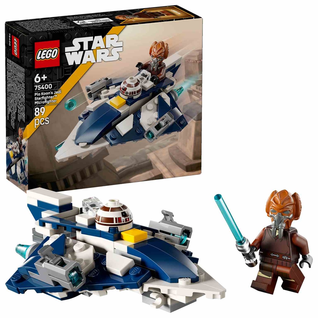 LEGO STAR WARS | Microfighter: Caza Estelar Jedi de Plo Koon - 75400
