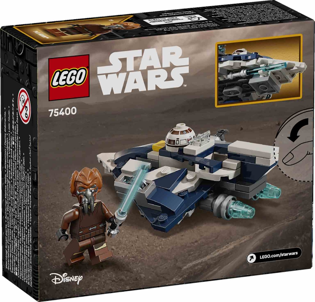 LEGO STAR WARS | Microfighter: Caza Estelar Jedi de Plo Koon - 75400