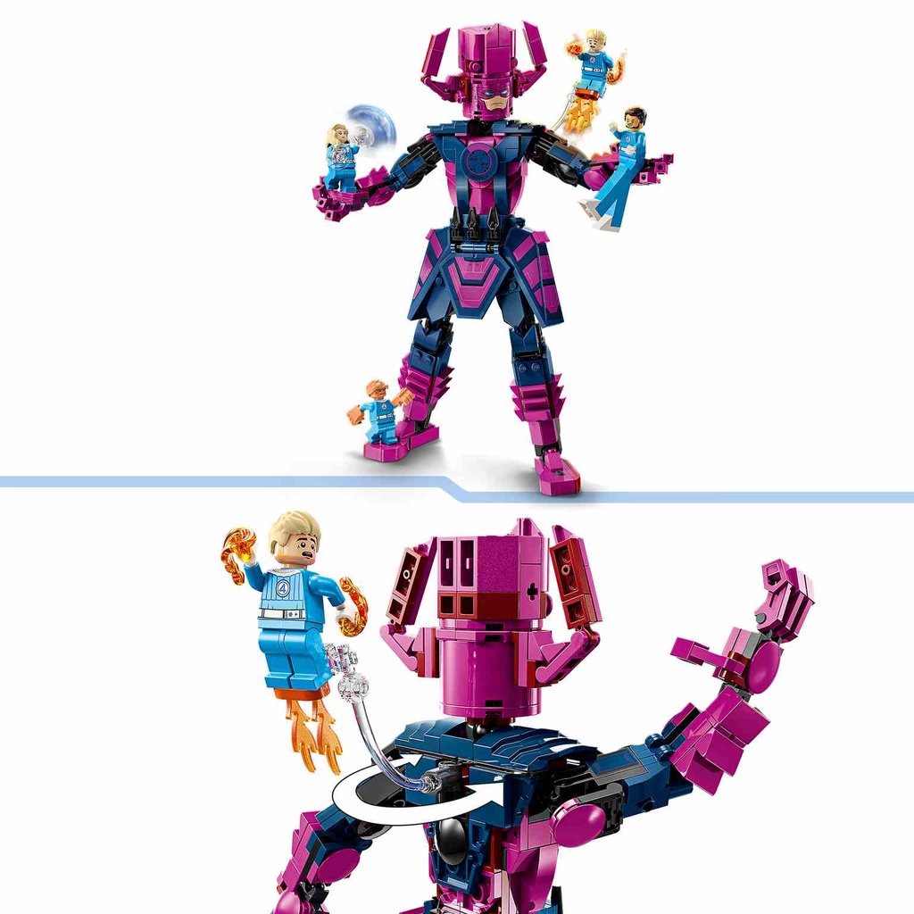 LEGO MARVEL | Cuatro Fantásticos vs. Figura para Construir de Galactus- 76316