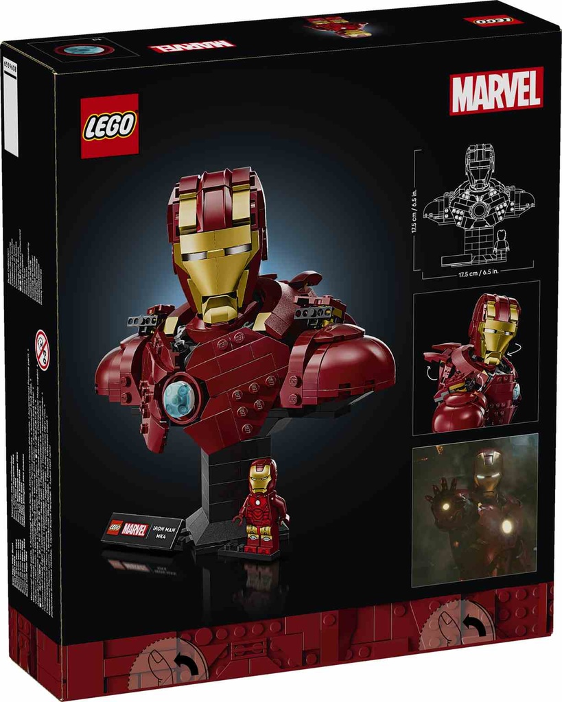 LEGO MARVEL | Busto de Iron Man MK4- 76327