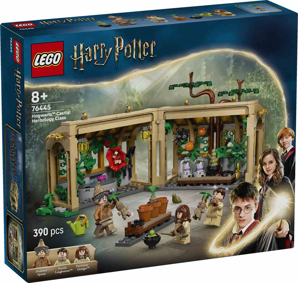 LEGO Harry Potter | Castillo de Hogwarts: Clase de Herbología  - 76445