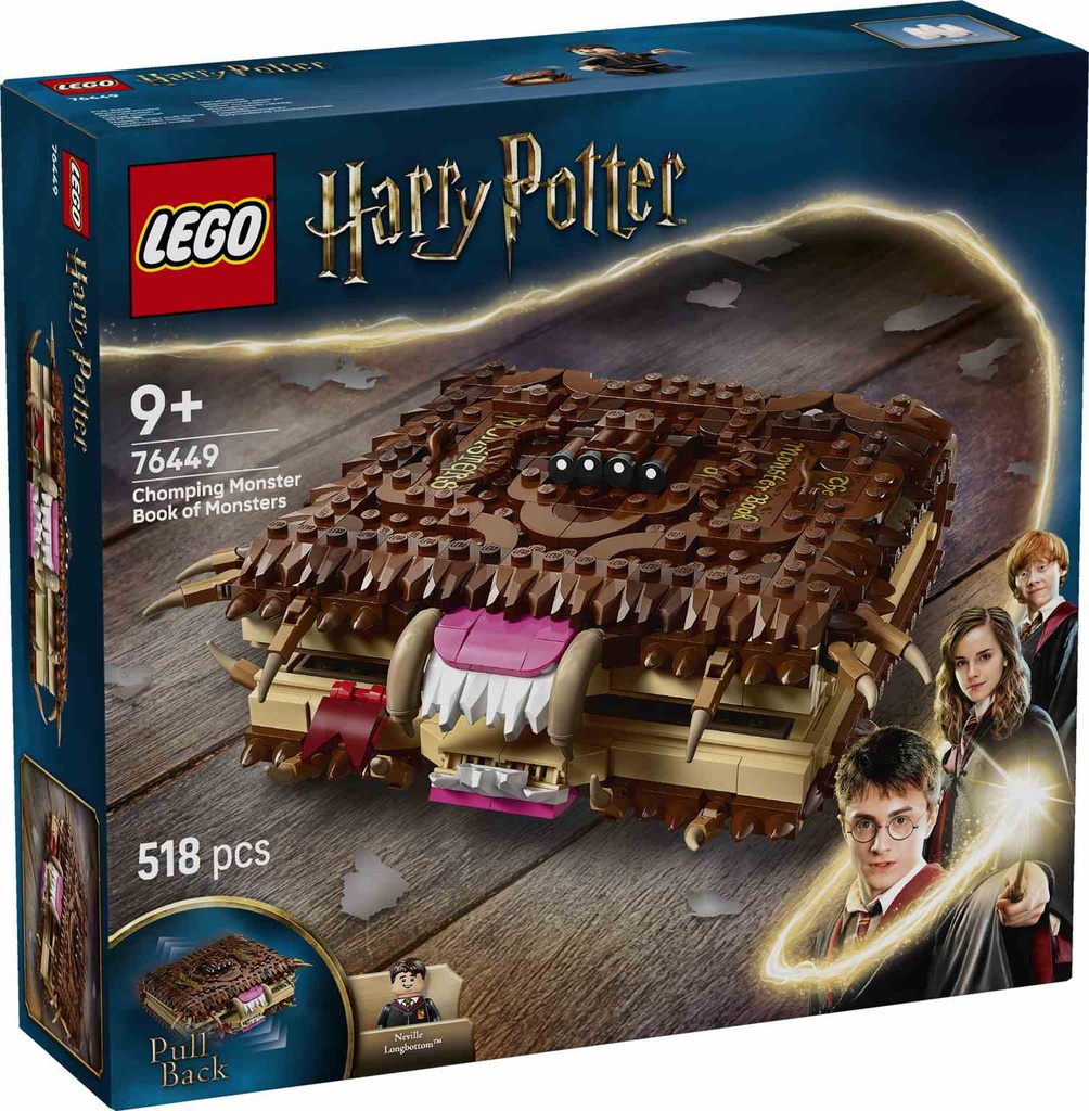 LEGO Harry Potter | Monstruoso Libro de los Monstruos Mordedor  - 76449