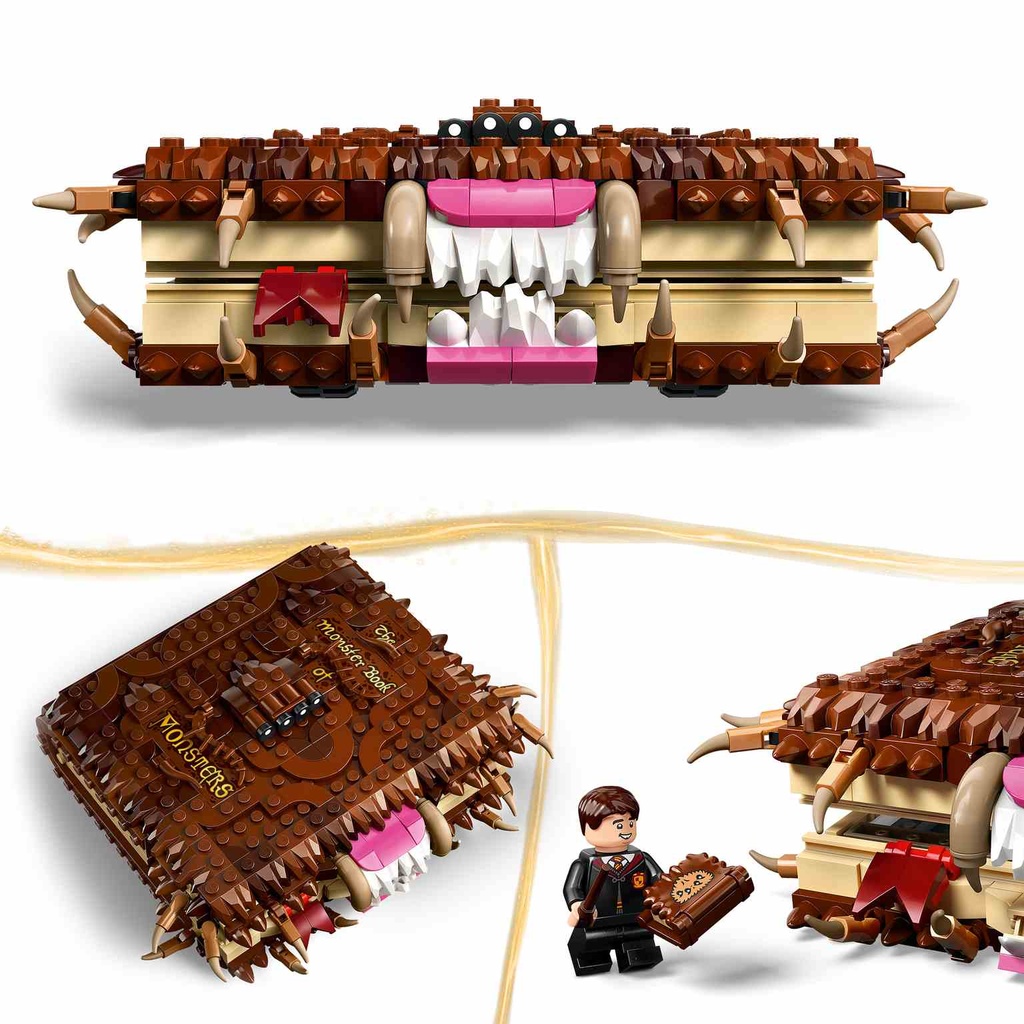 LEGO Harry Potter | Monstruoso Libro de los Monstruos Mordedor  - 76449