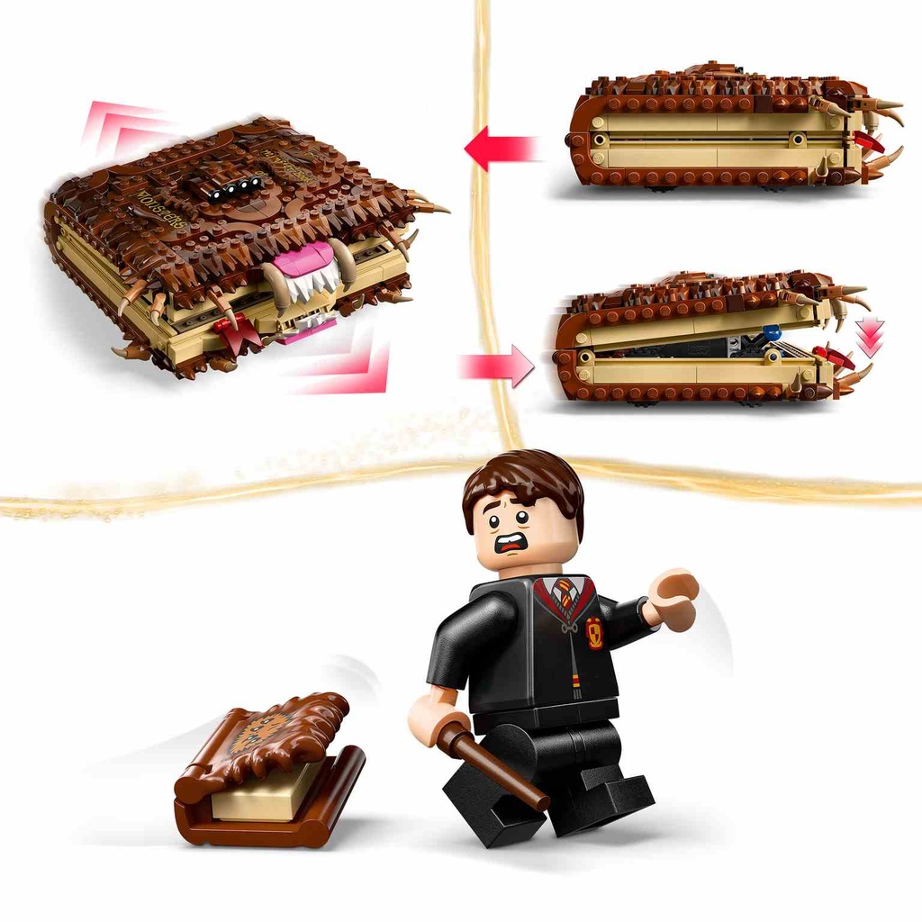 LEGO Harry Potter | Monstruoso Libro de los Monstruos Mordedor  - 76449