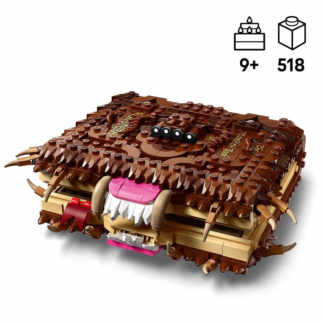 LEGO Harry Potter | Monstruoso Libro de los Monstruos Mordedor  - 76449