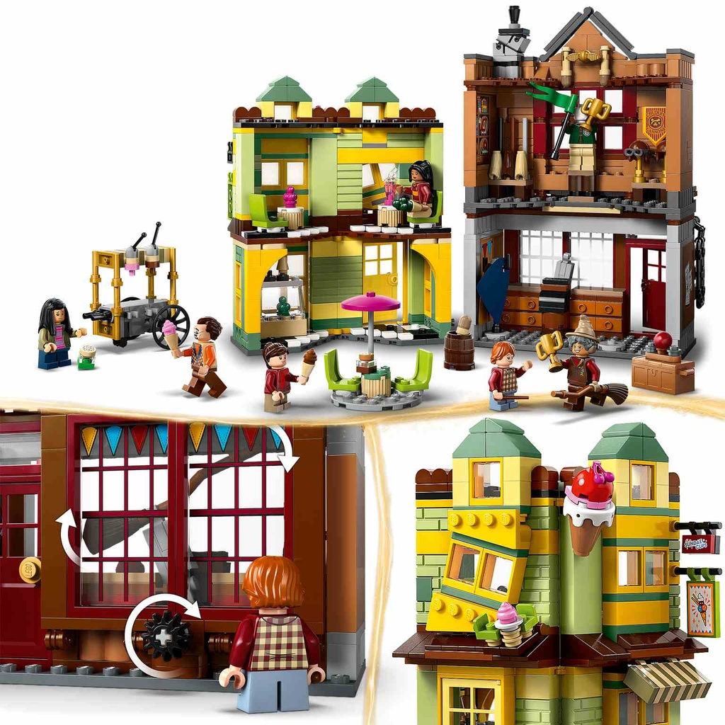 LEGO Harry Potter | Artículos de Calidad para Quidditch y Heladería  - 76452