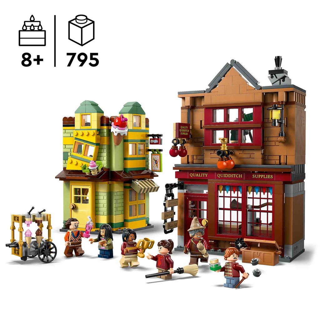 LEGO Harry Potter | Artículos de Calidad para Quidditch y Heladería  - 76452