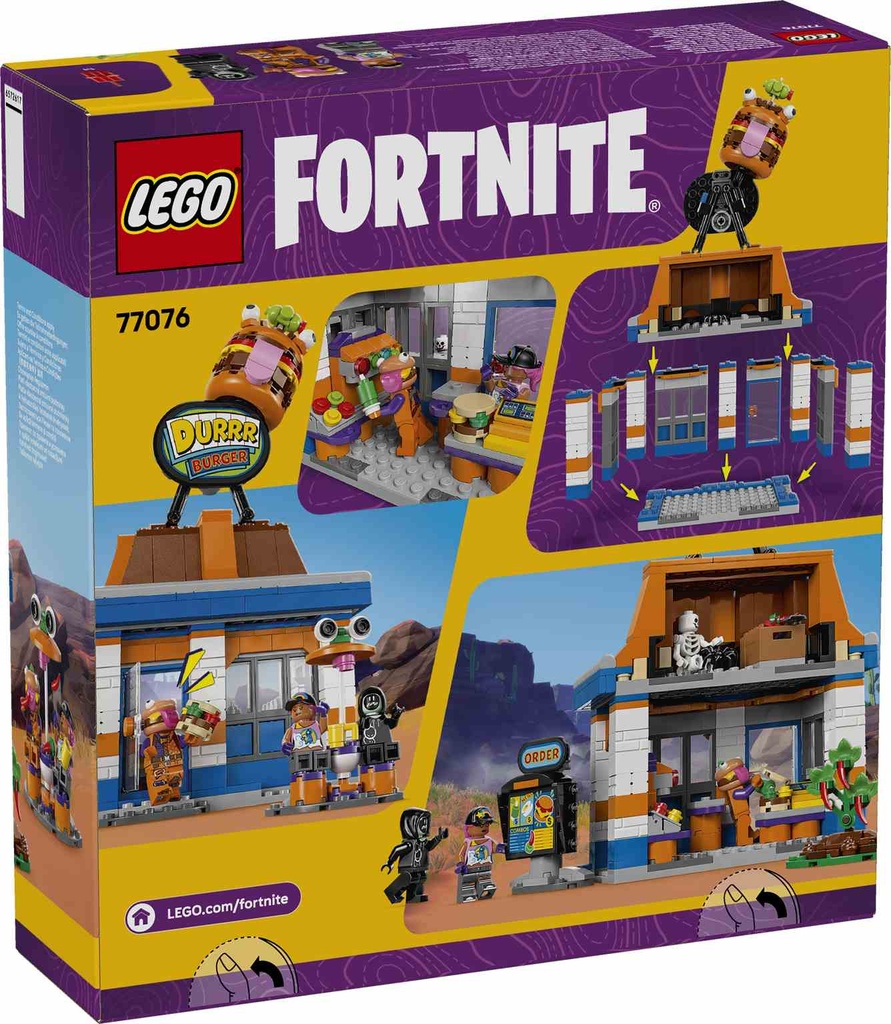 LEGO FORTNITE | Restaurante Hamburrrguesa - 77076