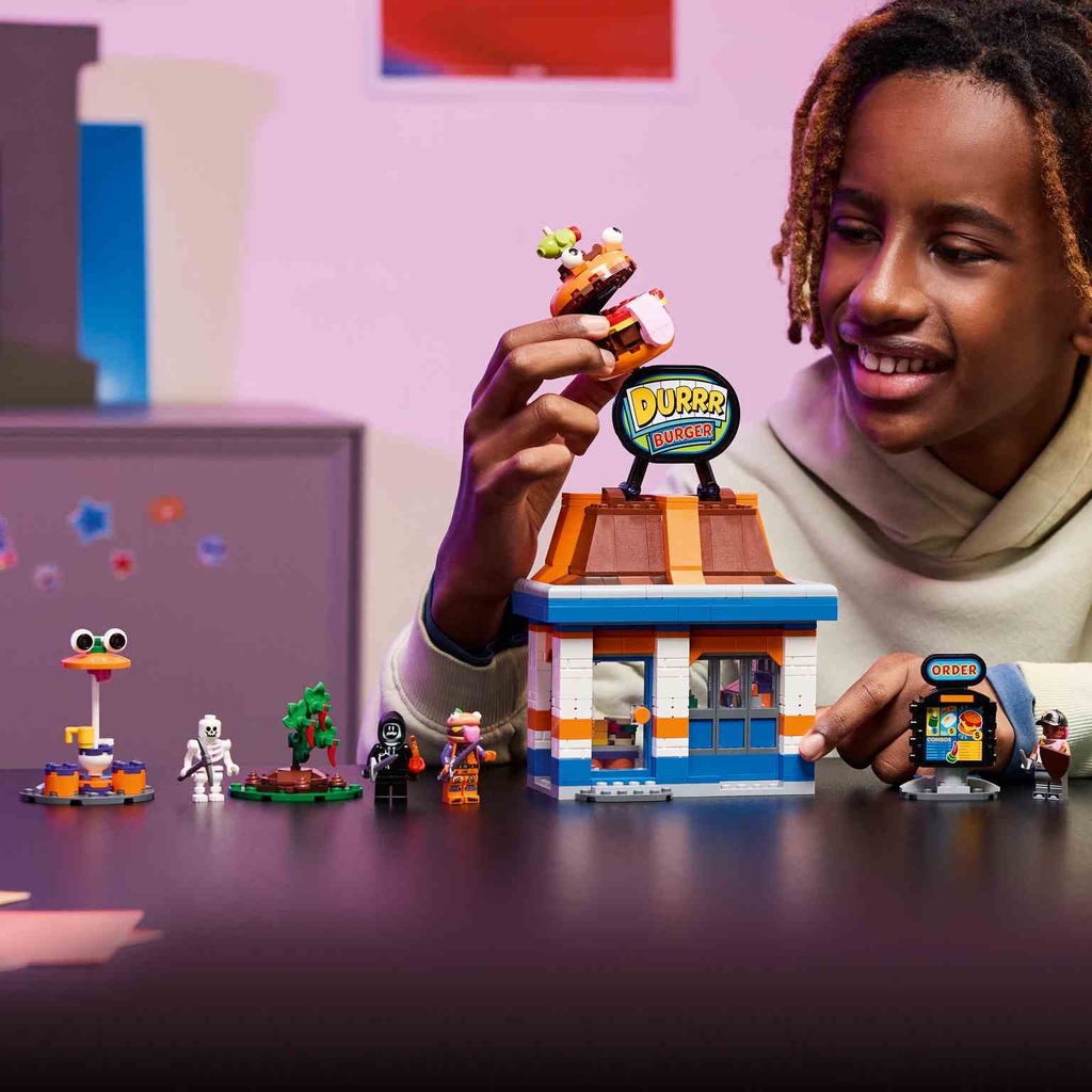 LEGO FORTNITE | Restaurante Hamburrrguesa - 77076