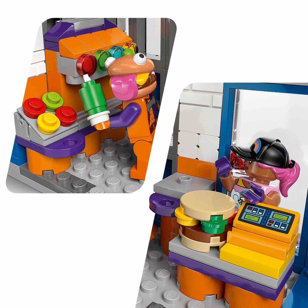 LEGO FORTNITE | Restaurante Hamburrrguesa - 77076