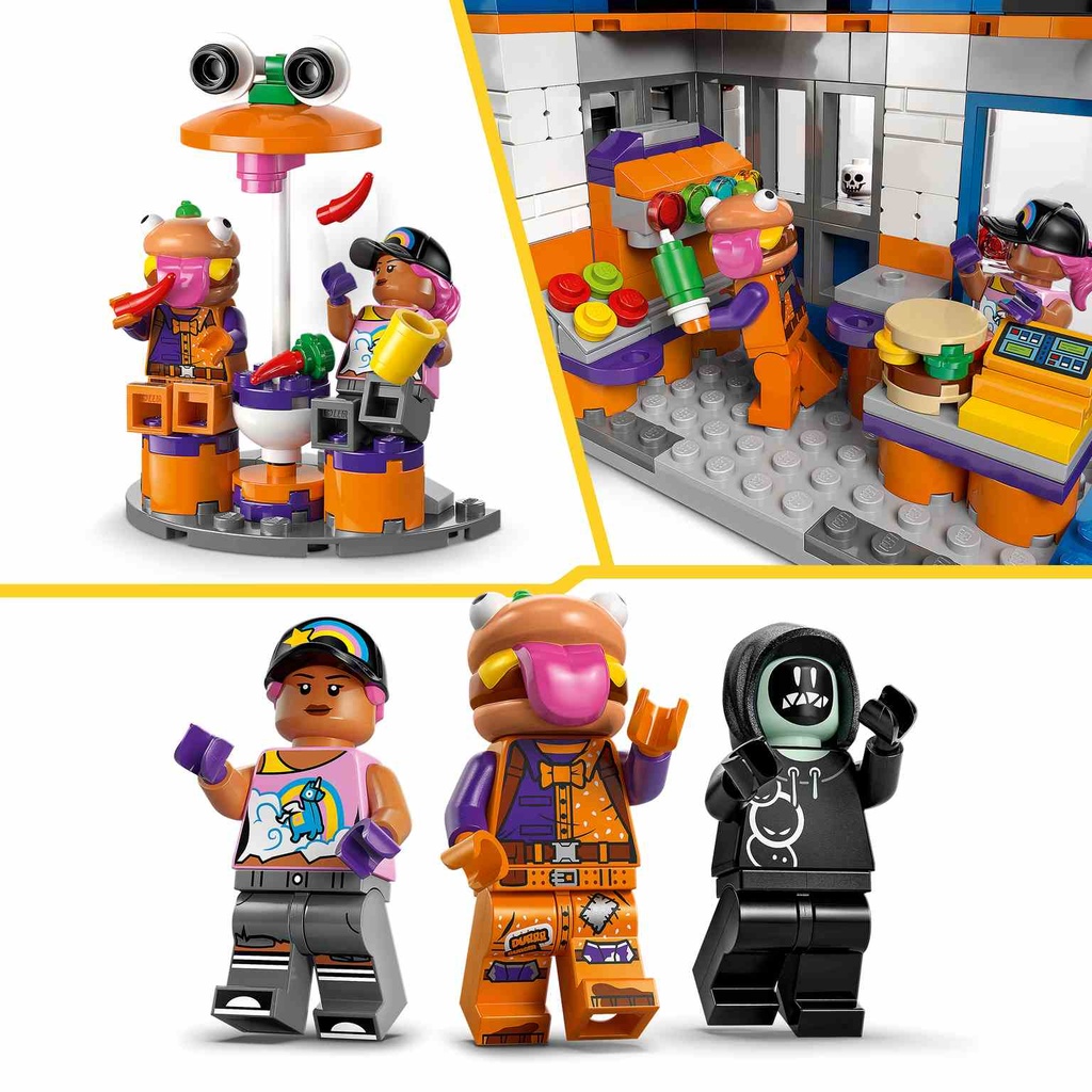 LEGO FORTNITE | Restaurante Hamburrrguesa - 77076