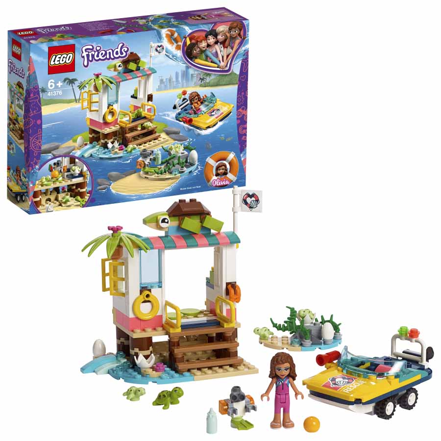 Lego Friends Misión de Rescate: Tortugas 41376