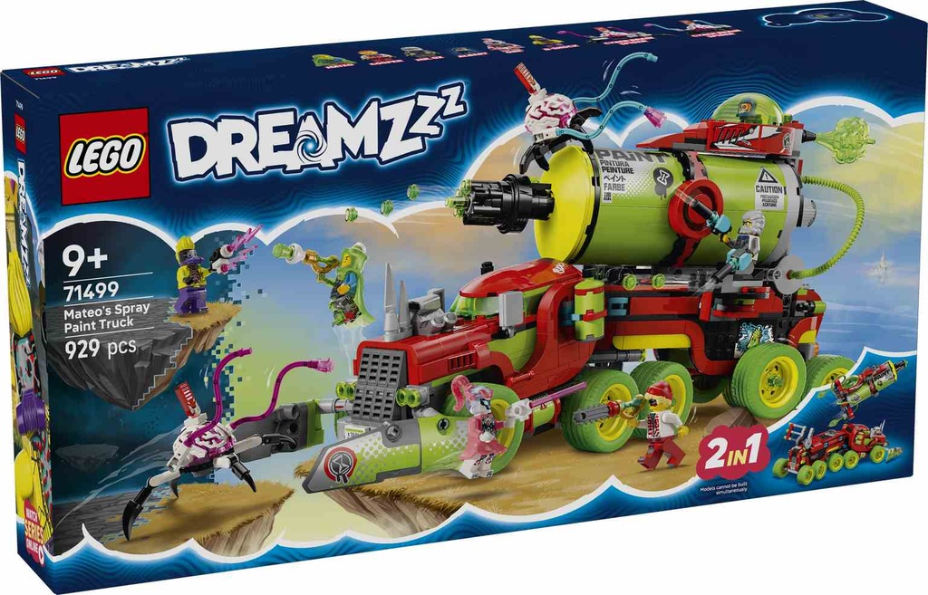 LEGO DREAMZzz | Camión-Espray de Pintura de Mateo - 71499