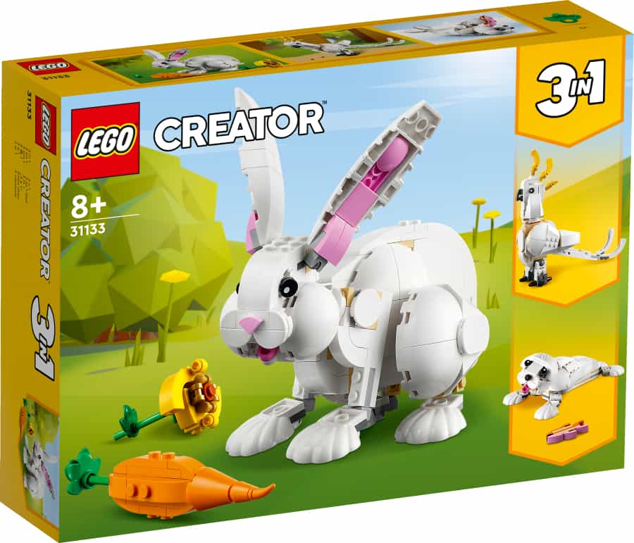 ‎Lego Creator Conejo Blanco 31133