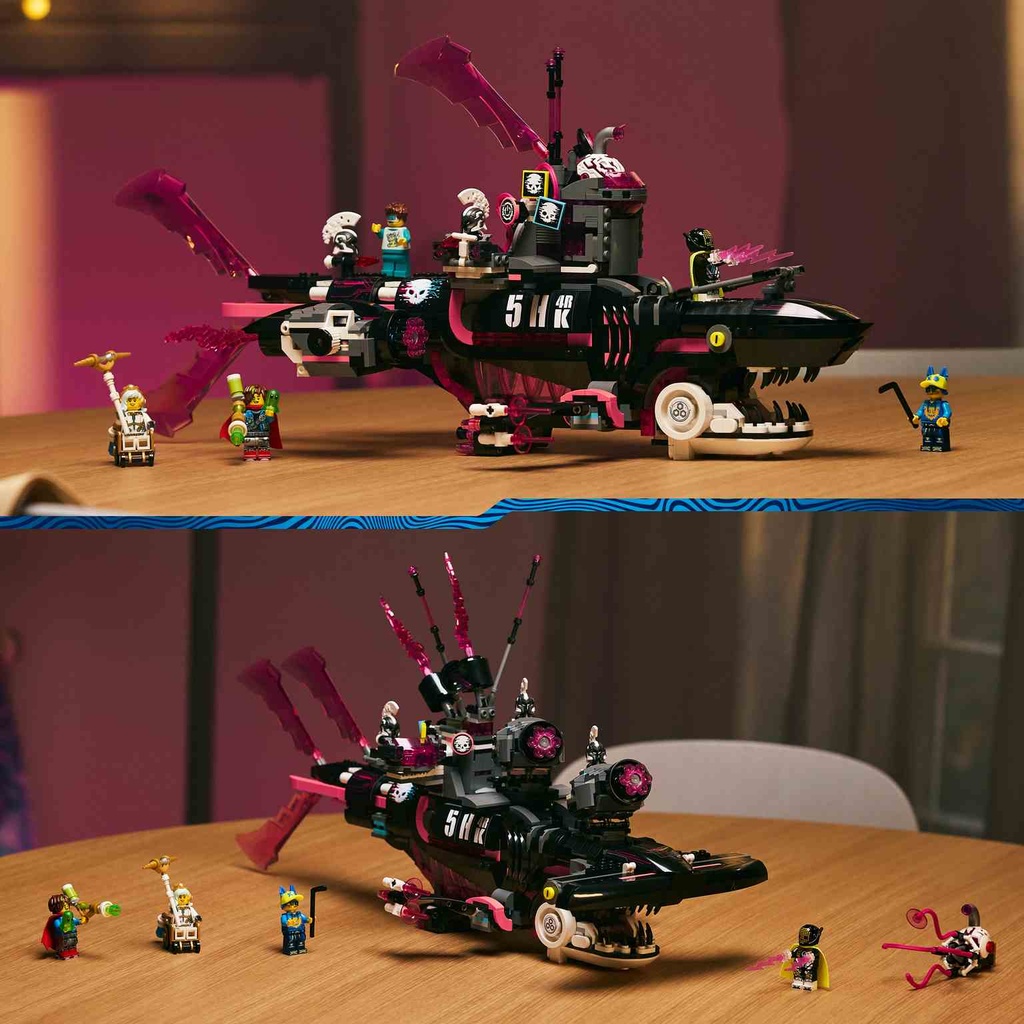 LEGO DREAMZzz | Submarino-Tiburón de las Pesadillas - 71500