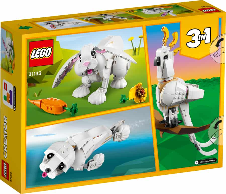 ‎Lego Creator Conejo Blanco 31133