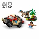 LEGO Jurassic World | Huida en Todoterreno y Raptor al Acecho- 76972