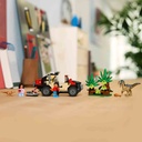LEGO Jurassic World | Huida en Todoterreno y Raptor al Acecho- 76972