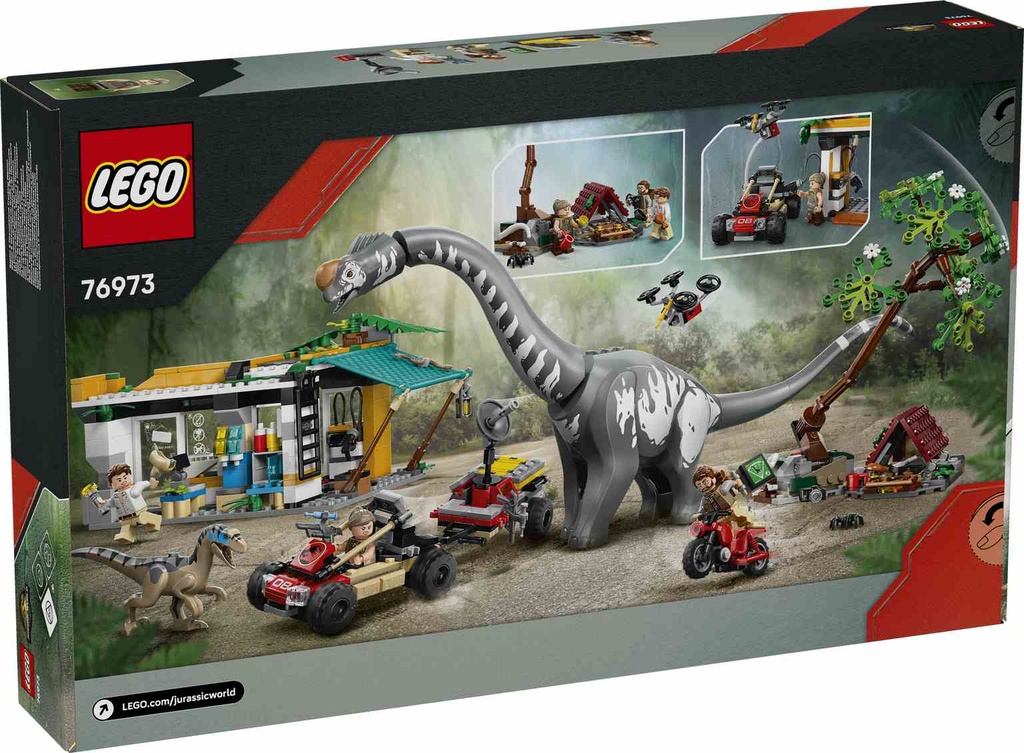 LEGO Jurassic World | Misión de Seguimiento: Raptor y Titanosaurus- 76973