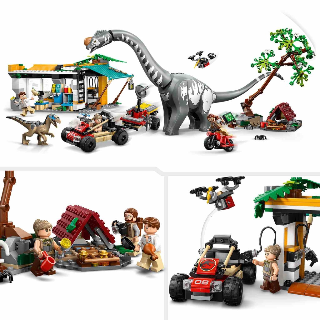 LEGO Jurassic World | Misión de Seguimiento: Raptor y Titanosaurus- 76973