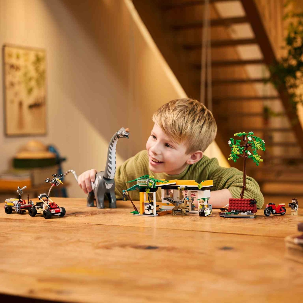 LEGO Jurassic World | Misión de Seguimiento: Raptor y Titanosaurus- 76973
