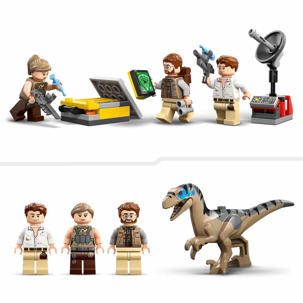 LEGO Jurassic World | Misión de Seguimiento: Raptor y Titanosaurus- 76973