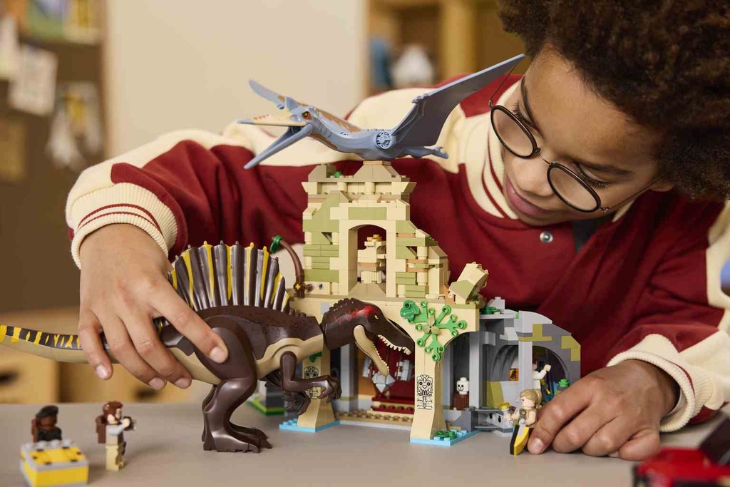 LEGO Jurassic World | Misión Aérea: Spinosaurus y Quetzalcoatlus - 76976