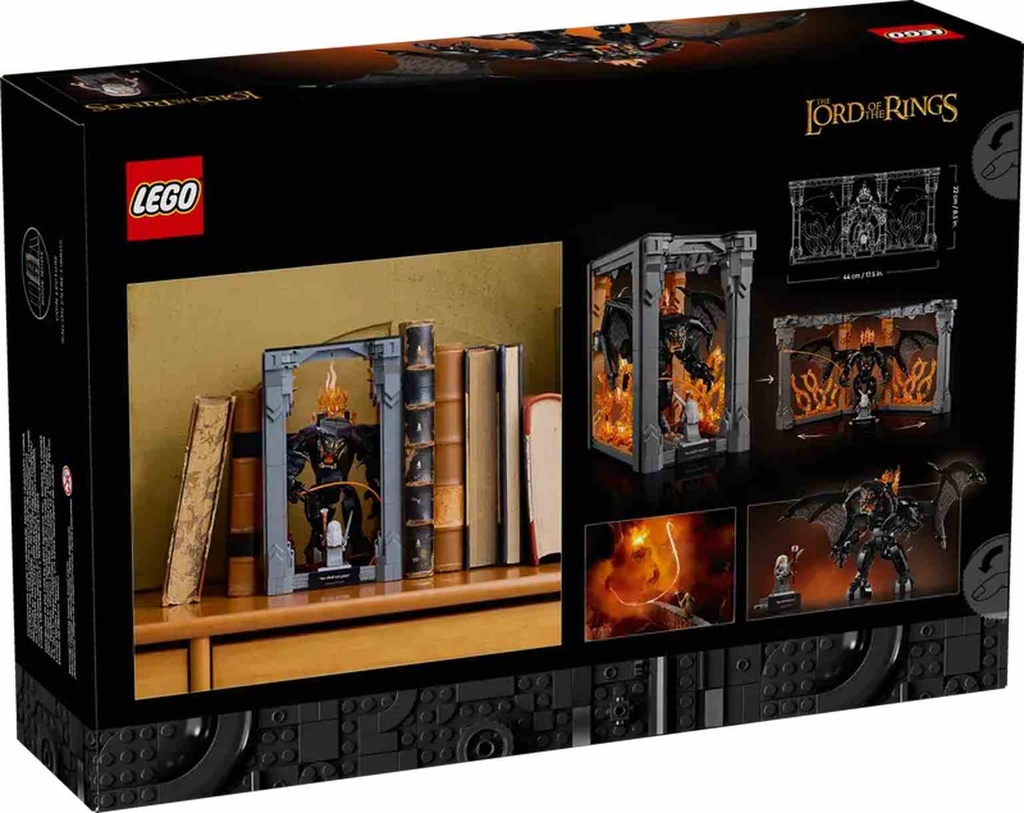 LEGO ICONS | Rincón entre Libros: El Señor de los Anillos: Balrog - 10367