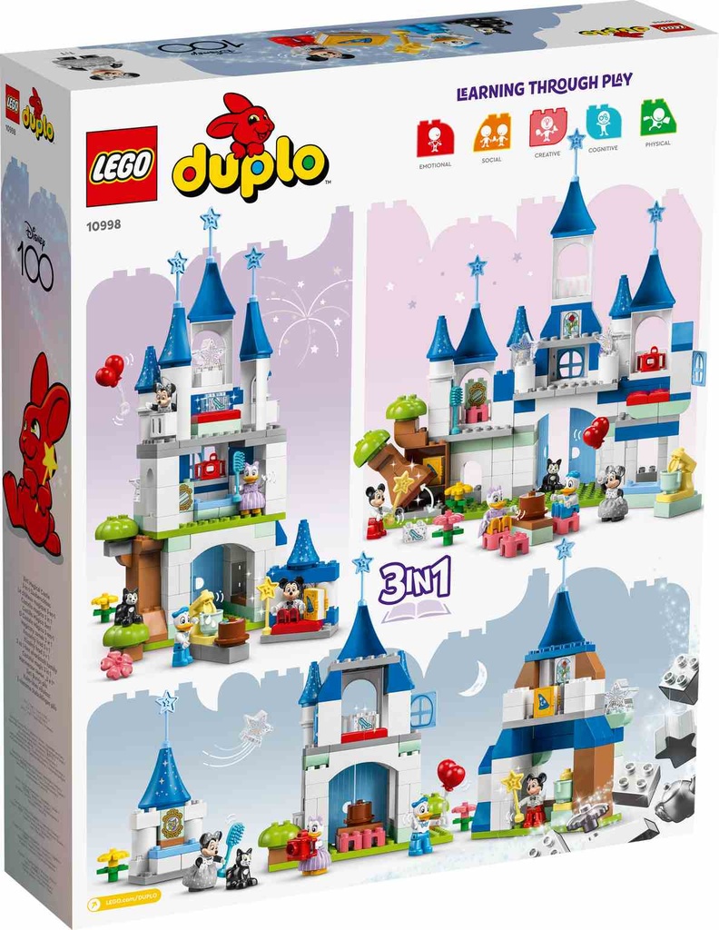  LEGO DUPLO Castillo Mágico 3en1 10998