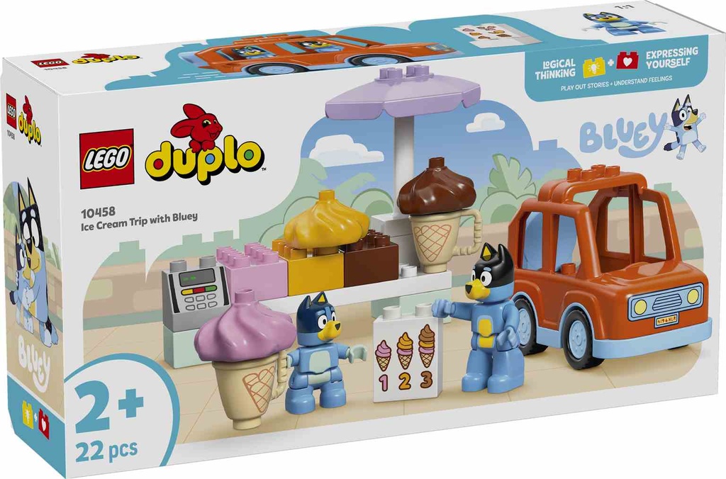 LEGO DUPLO | Excursión a la Heladería con Bluey - 10458