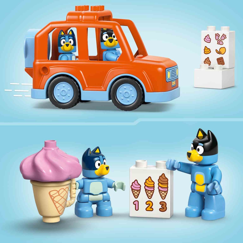LEGO DUPLO | Excursión a la Heladería con Bluey - 10458