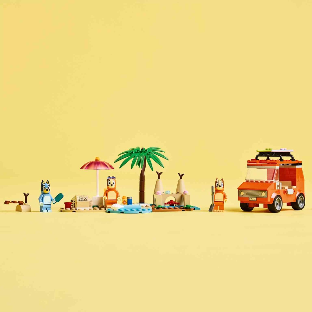 LEGO BLUEY | Excursión Familiar a la Playa de Bluey  - 11202