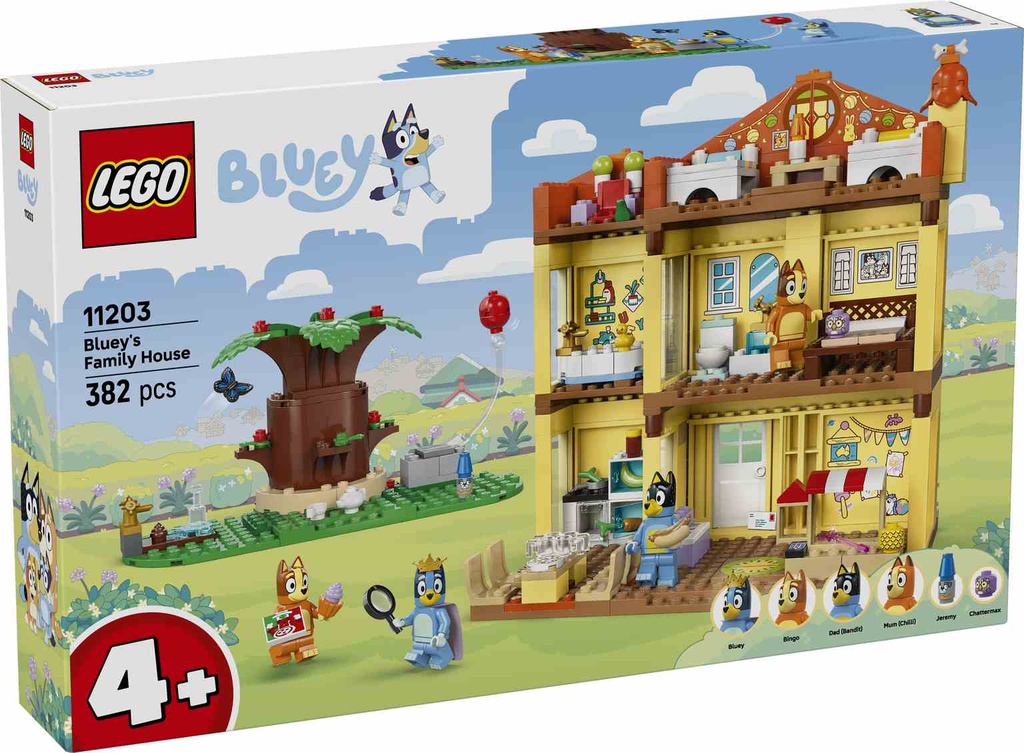 LEGO BLUEY | Casa Familiar de Bluey  - 11202