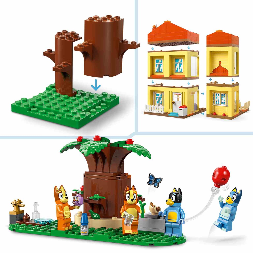 LEGO BLUEY | Casa Familiar de Bluey  - 11202